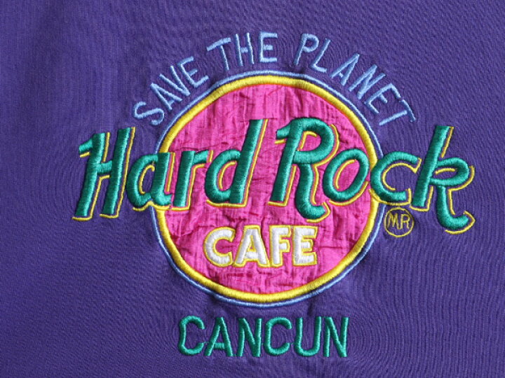 楽天市場 90 S オールド ハードロックカフェ Cancun ロゴ刺 スウェット トレーナー メンズ レディース M 古着 パープル 裏起毛 企業 90年代 Us古着 中古 スエット ハードロック ロゴスウェット クルーネック レアカラー 企業物 紫 ビッグロゴ ロゴ 刺 男女兼用