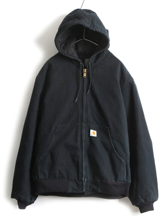 楽天市場】US企画 日本未発売 USA製 人気 黒 □ カーハート 中綿 