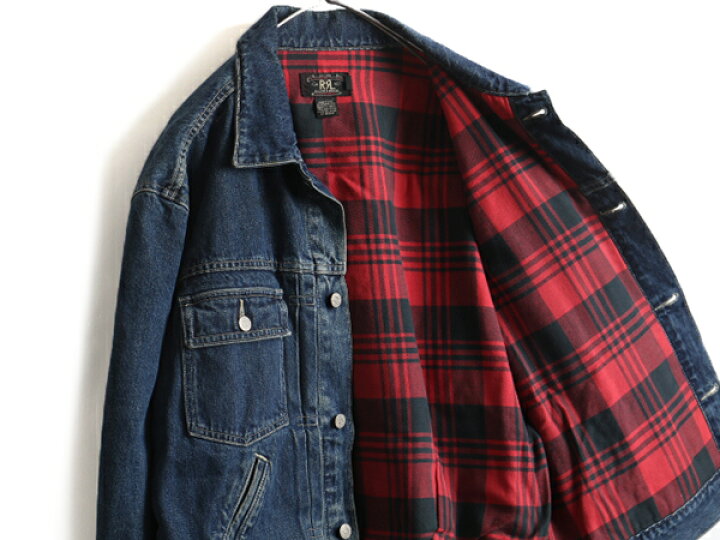 希少90年代】RRL ダブルアールエルヴィンテージデニムジャケット三つ星