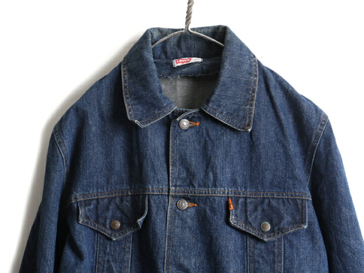 楽天市場】濃紺 70s □ LEVIS リーバイス デニム ブッシュ ジャケット 