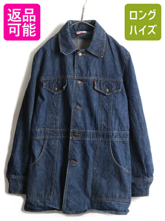 楽天市場】濃紺 70s □ LEVIS リーバイス デニム ブッシュ ジャケット 