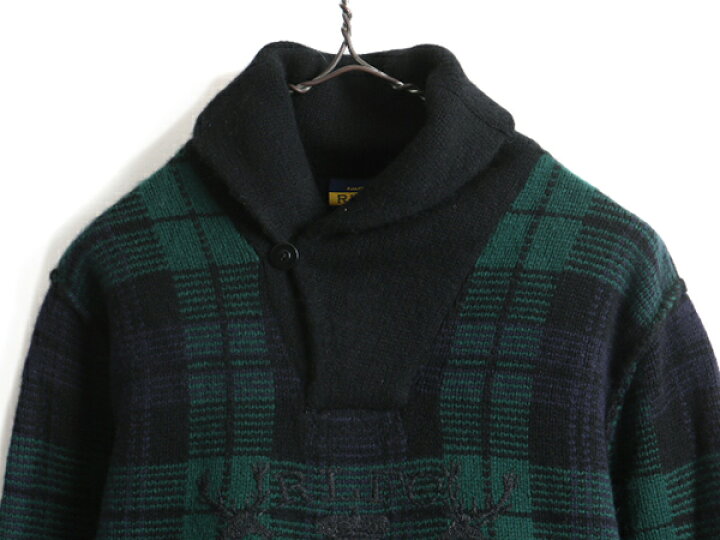 楽天市場】スカル 刺繍 □ RUGBY ラルフローレン ブラックウォッチ 