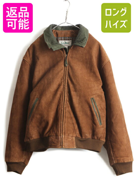 楽天市場】80s 90s USA製 □ エルエルビーン 中綿 ライナー付き 本革  