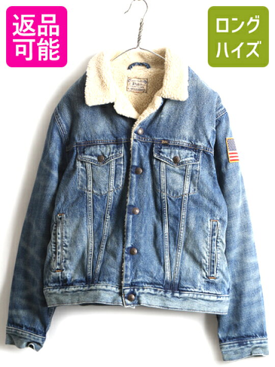 楽天市場】ビンテージ加工 □ POLO ポロ ラルフローレン 内ボア デニム 