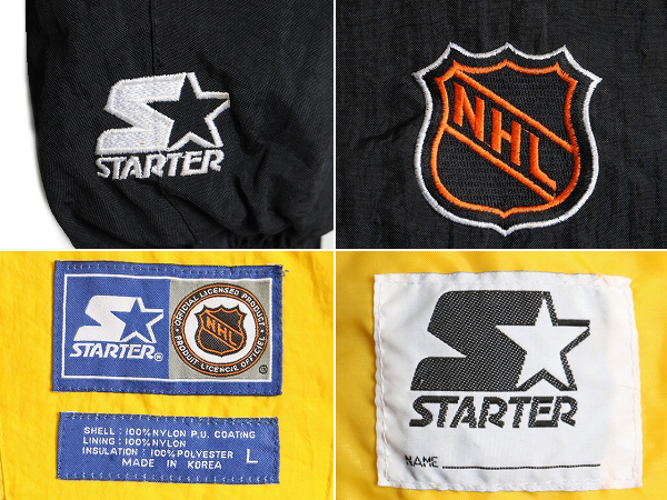 楽天市場】90's オールド □ STARTER スターター NHL ペンギンズ 中綿