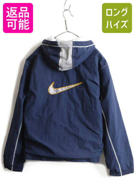 楽天市場】90s オールド □ NIKE ビッグ スウォッシュ 中綿 ナイロン  