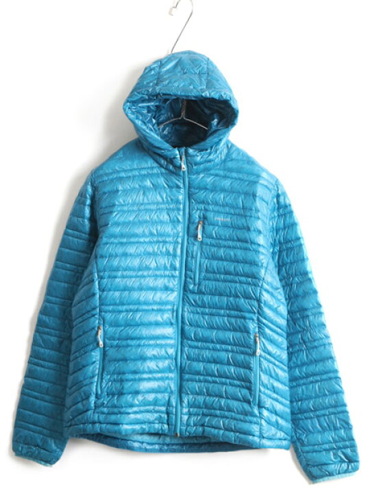 楽天市場】12年製 PATAGONIA ウルトラライト ダウン フーディ ( レディース L ) 古着 パタゴニア ジャンパー ジャケット パーカー 青 フルジップ| 中古 アウトドア ダウンジャケット ナイロンジャケット フード ブルゾン ライトダウン ワンポイント ロゴ刺繍 ブルー ...
