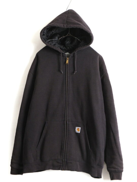 楽天市場】人気 黒 □ CARHARTT 中綿 キルティング ライナー付き 