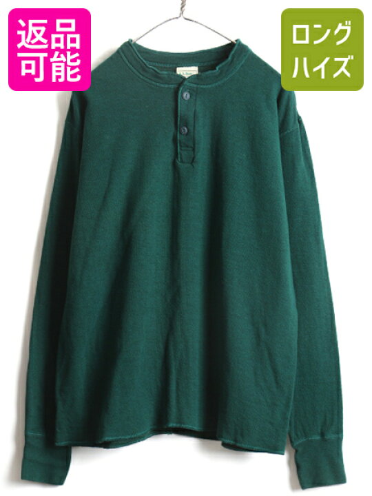 楽天市場】80s 90s USA製 旧タグ ビンテージ □ LLBEAN ヘンリーネック 