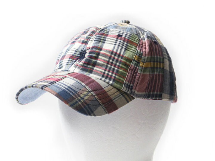 楽天市場】□ POLO Ralph Lauren Cap ポロ ラルフローレン マドラス 