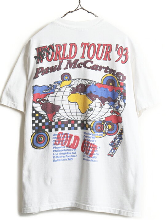 楽天市場】90s USA製 ☆ ポール マッカートニー ワールド ツアー 93 