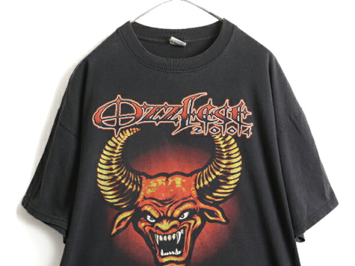 楽天市場】00s 大きいサイズ XXL ☆ Ozzfest 2004 ツアー Tシャツ  