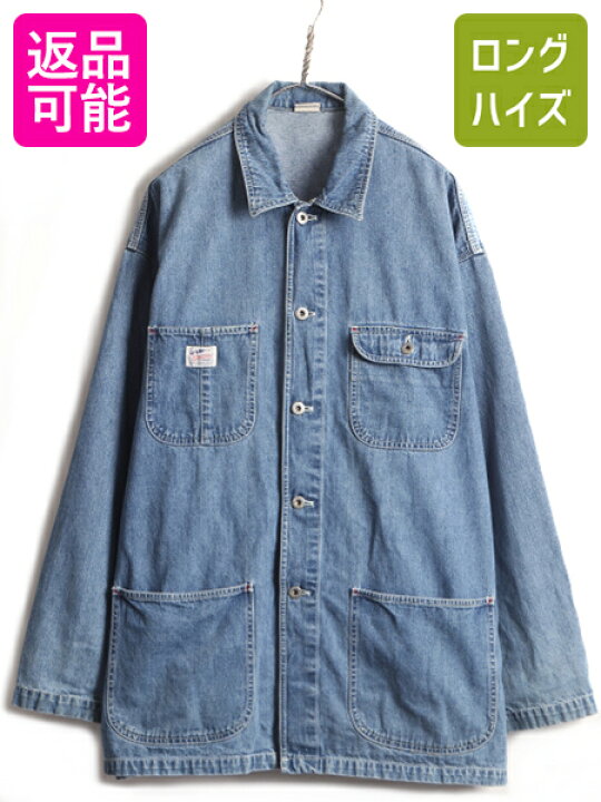 楽天市場】90s □ OLD GAP ガチャポケ デニム カバーオール ジャケット 