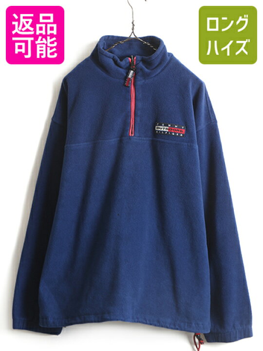 楽天市場】90s 大きいサイズ XL □ トミーヒルフィガー ジップ 