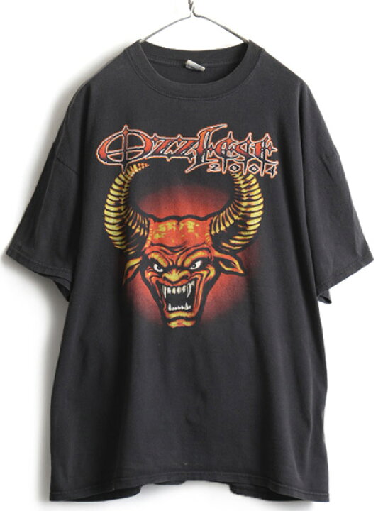 楽天市場】00s 大きいサイズ XXL ☆ Ozzfest 2004 ツアー Tシャツ 