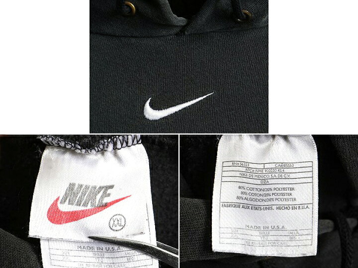 楽天市場】90s USA製 大きいサイズ XXL □ ナイキ NIKE センター ス 