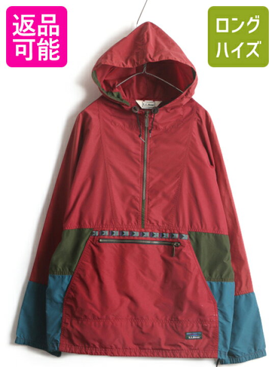 6942円 【53%OFF!】 L.L.Bean 90s WARM-UP JACKET 赤 マウンテンジャケット
