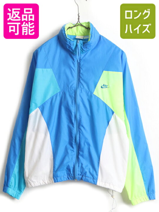 楽天市場】90s 初期 銀タグ □ NIKE フルジップ ナイロン ジャケット  