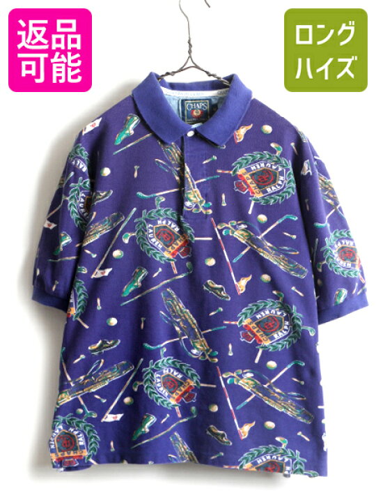 楽天市場】80s ビンテージ □ CHAPS ラルフローレン ゴルフ 総柄 