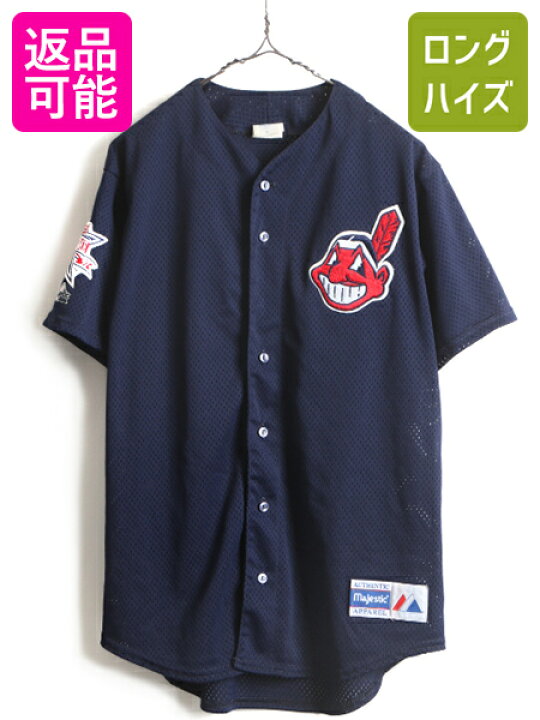 楽天市場】90s USA製 □ MLB オフィシャル Majestic クリーブランド  