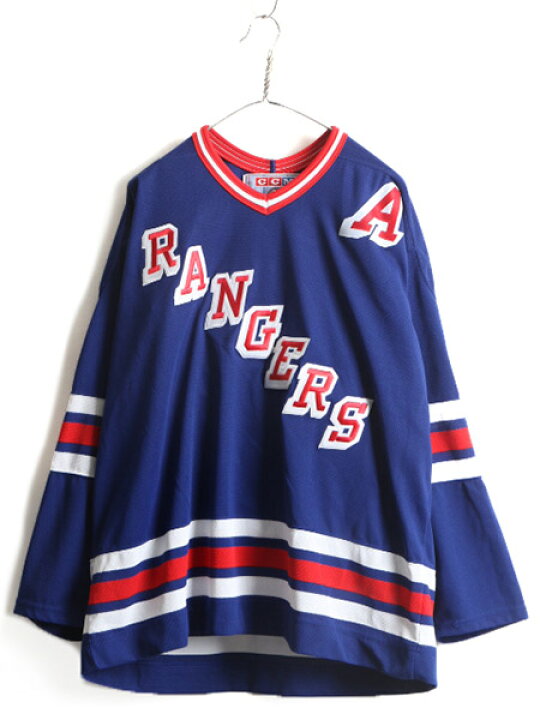 楽天市場】大きいサイズ XL □ CCM NHL オフィシャル ニューヨーク 