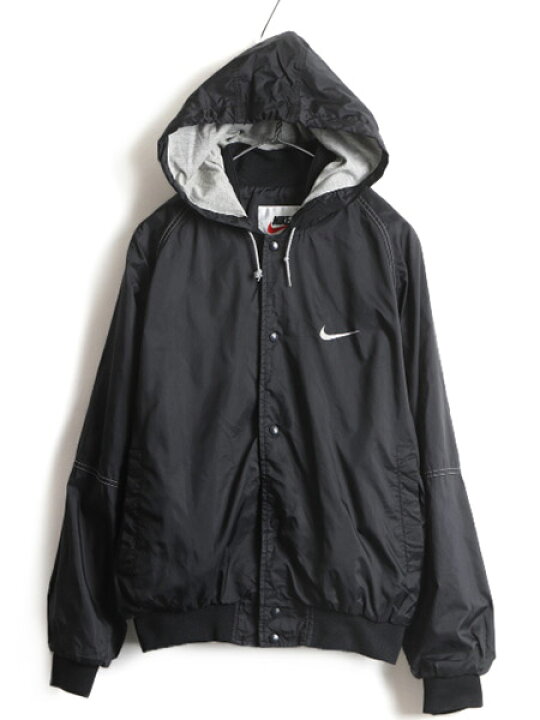 楽天市場】90s 人気 黒 □ NIKE ナイキ ライナー付き フード付き  