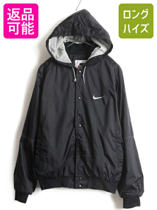 楽天市場】90s 人気 黒 □ NIKE ナイキ ライナー付き フード付き 