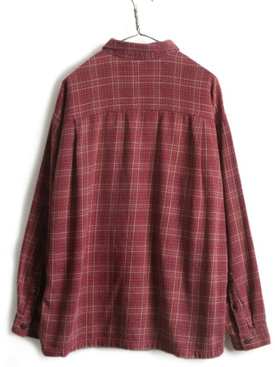 楽天市場】90s 大きいサイズ XL □ 96年製 パタゴニア チェック 長袖 