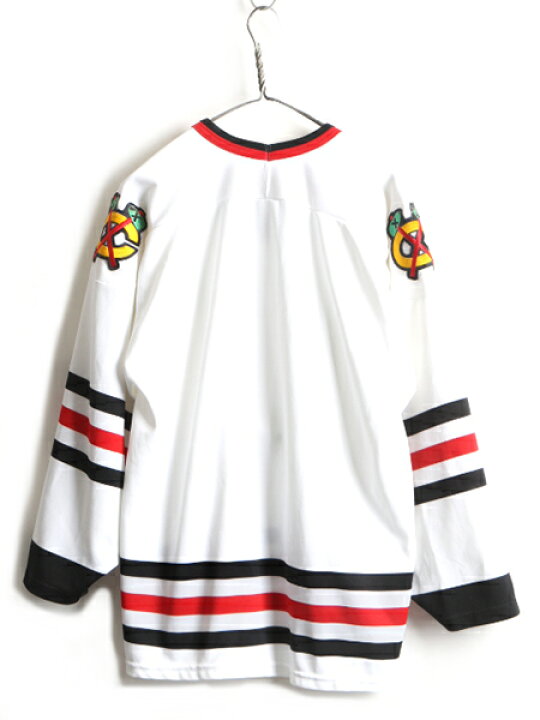 楽天市場】カナダ製 □ CCM NHL オフィシャル シカゴ ブラックホークス 
