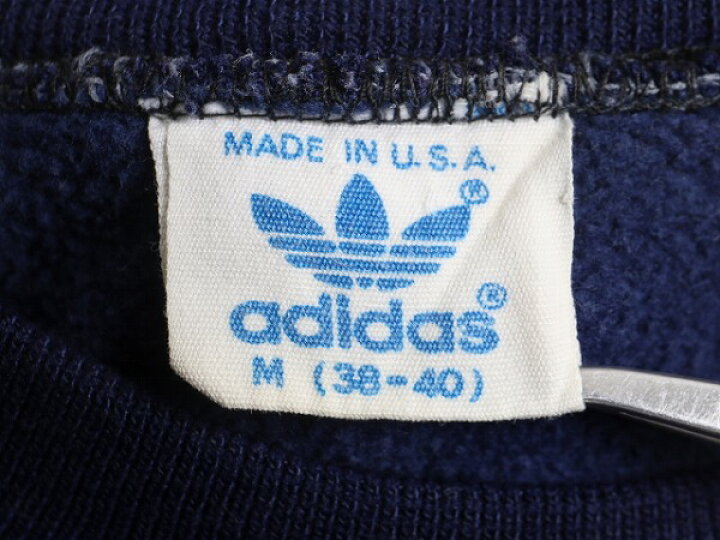 楽天市場】80s USA製 □ アディダス ロゴ プリント スウェット 
