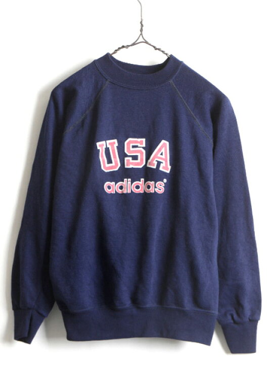 楽天市場】80s USA製 □ アディダス ロゴ プリント スウェット 