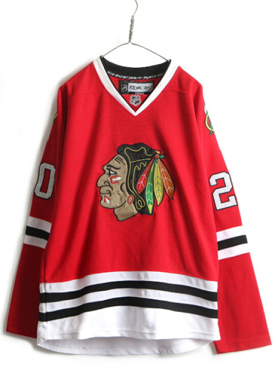 楽天市場】カナダ製 □ リーボック NHL オフィシャル シカゴ ブラック 