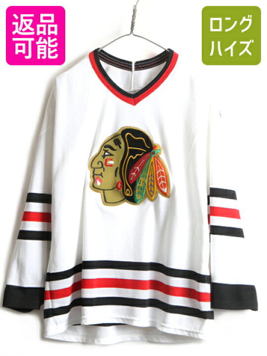 楽天市場】カナダ製 □ CCM NHL オフィシャル シカゴ ブラックホークス 