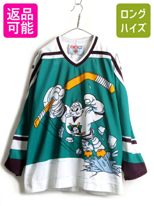 楽天市場】00s カナダ製 大きいサイズ XL □ CCM NHL オフィシャル 