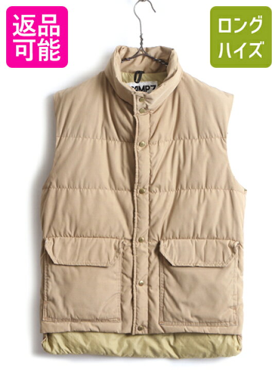 楽天市場】70s USA製 ビンテージ □ CAMP7 ダウン ベスト ( メンズ S M 