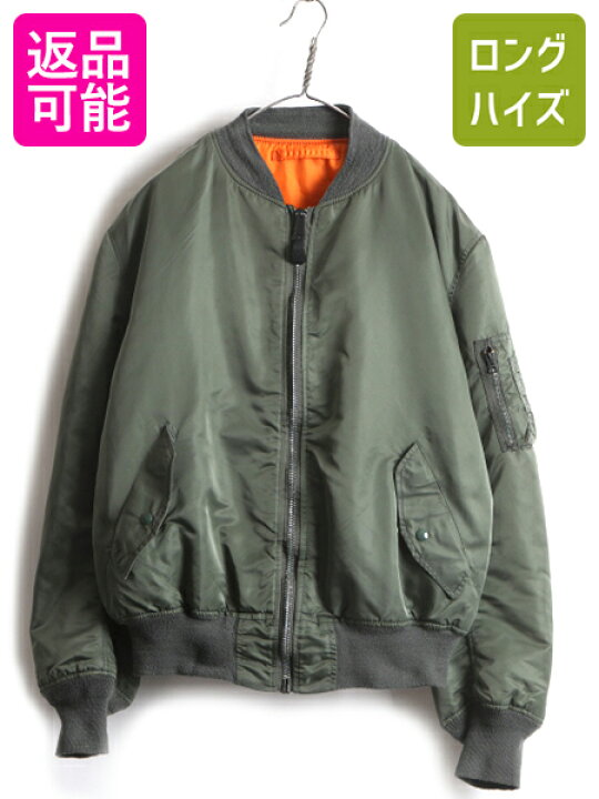 楽天市場】90s USA製 □ ALPHA INDUSTRIES 社製 MA-1 フライト 