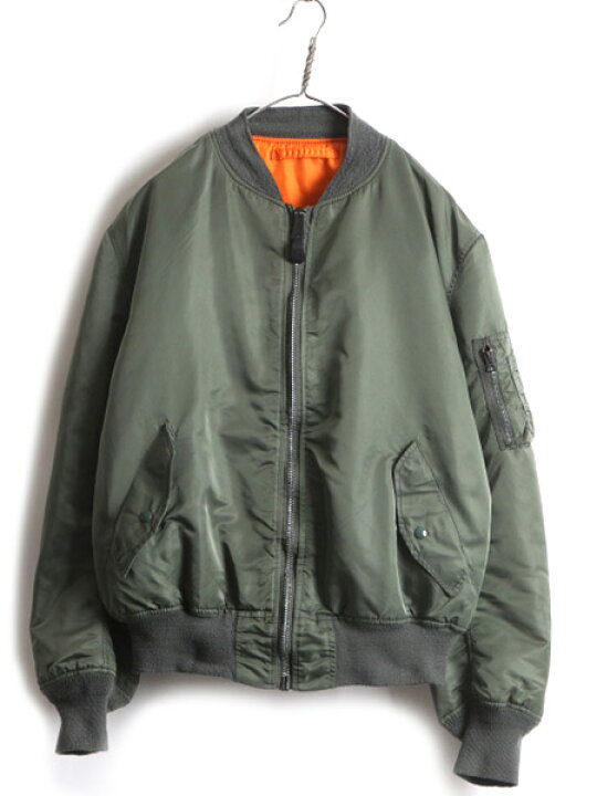 楽天市場】90s USA製 □ ALPHA INDUSTRIES 社製 MA-1 フライト 
