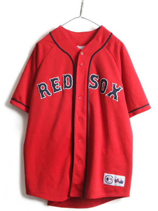 楽天市場】00s □ MLB オフィシャル Majestic ボストン レッドソックス 
