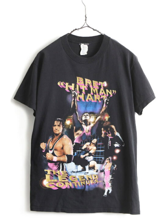 楽天市場】90s 当時物 USA製 □ WWF オフィシャル ブレット ハート 