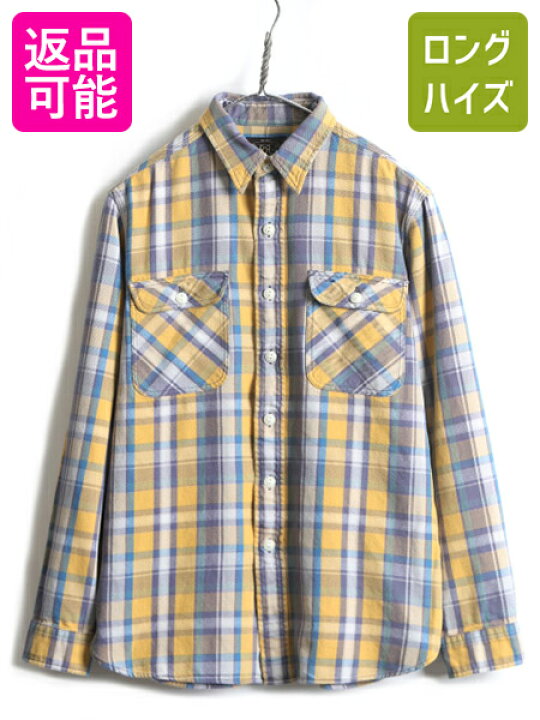 楽天市場】□ RRL ラルフローレン チェック 長袖 ヘビー フランネル 