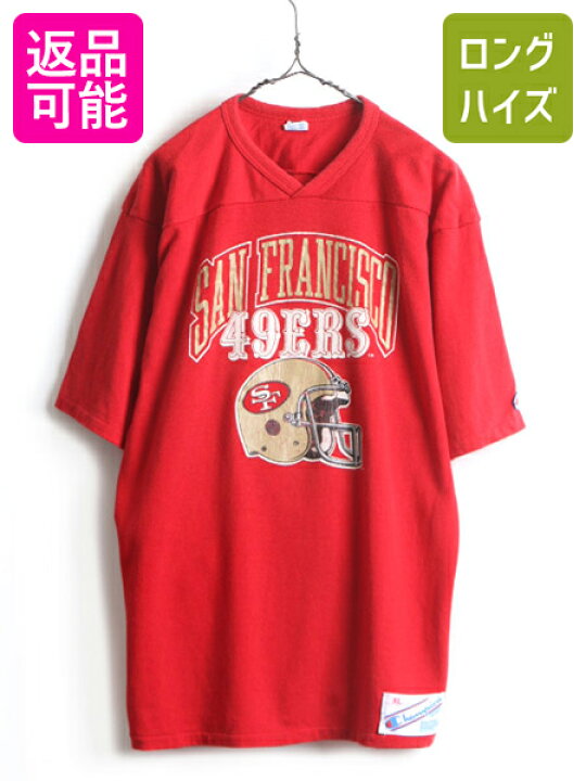 楽天市場】80s USA製 大きいサイズ XL □ チャンピオン NFL 49ers
