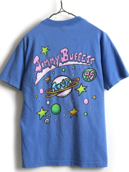 楽天市場】90s オールド ☆ Jimmy Buffett 両面 ツアー プリント 半袖  