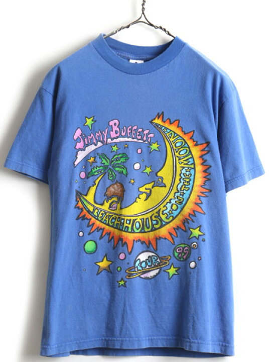 楽天市場】90s オールド ☆ Jimmy Buffett 両面 ツアー プリント 半袖  