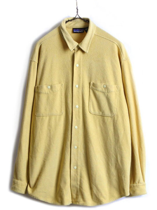 楽天市場】90s USA製 □ 96年製 パタゴニア 長袖 フリース シャツ 
