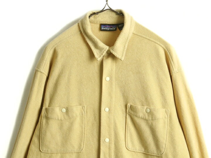 楽天市場】90s USA製 □ 96年製 パタゴニア 長袖 フリース シャツ 