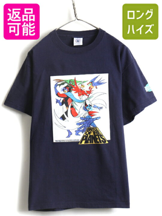 楽天市場】00s ☆ ガッチャマン アニメ プリント 半袖 Tシャツ