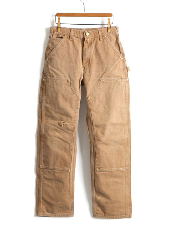 楽天市場】好雰囲気 USA製 □ カーハート ダブルニー ブラウン ダック  