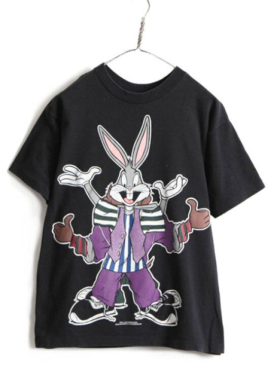 ☆希少90s ルーニーテューンズ トゥイーティー両面プリント半袖Tシャツ