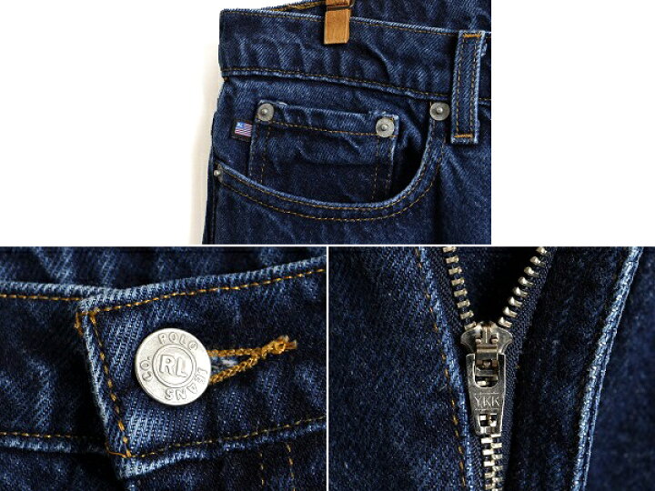 楽天市場】濃紺 □ POLO JEANS CO ラルフローレン フレア デニム 