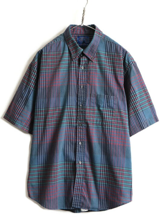楽天市場】90s USA製 大きいサイズ XL □ ペンドルトン チェック 